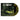 Green with Black Splatter Vinyl