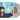 Translucent Clear with Red Blue & Yellow Splatter Vinyl