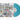 15 Year Anniversary Light Blue Glitter Vinyl