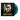 Blue & White Cryptkeeper Halloween Splatter Vinyl