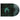 Green and Black Galaxy Vinyl LP