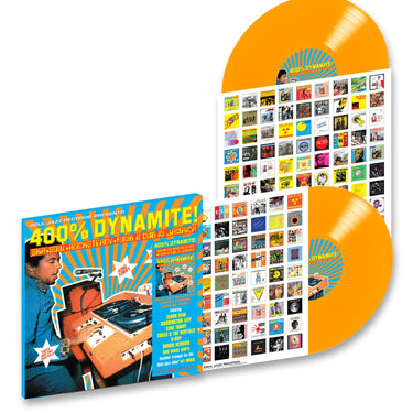 Various Artists - 400% Dynamite! Ska, Soul, Rocksteady, Funk and Dub in Jamaica (25th Anniversary Special Edition) - 1LP - Orange Coloured Vinyl  (+ download code)  [RSD 2025]